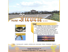 Tablet Screenshot of hotelficocle.it
